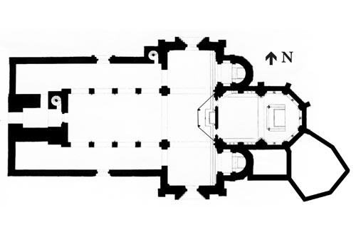 Die Marienkirche - Der Grundriss